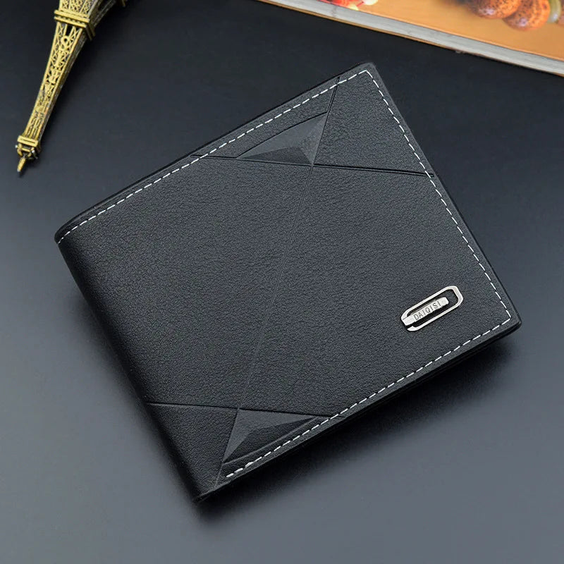 KASVEN + Brieftasche aus echtem Leder